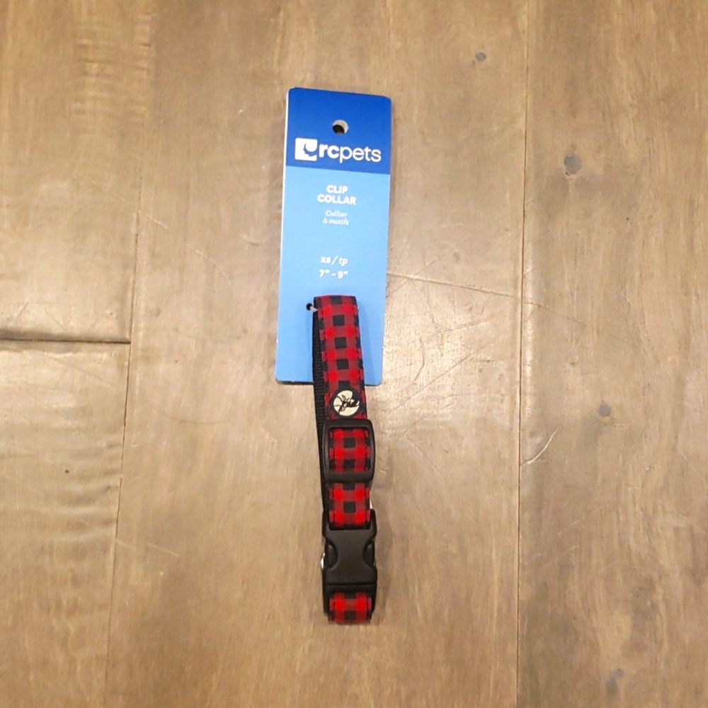 NWT RCPets Clip Collar - XS 7-9"